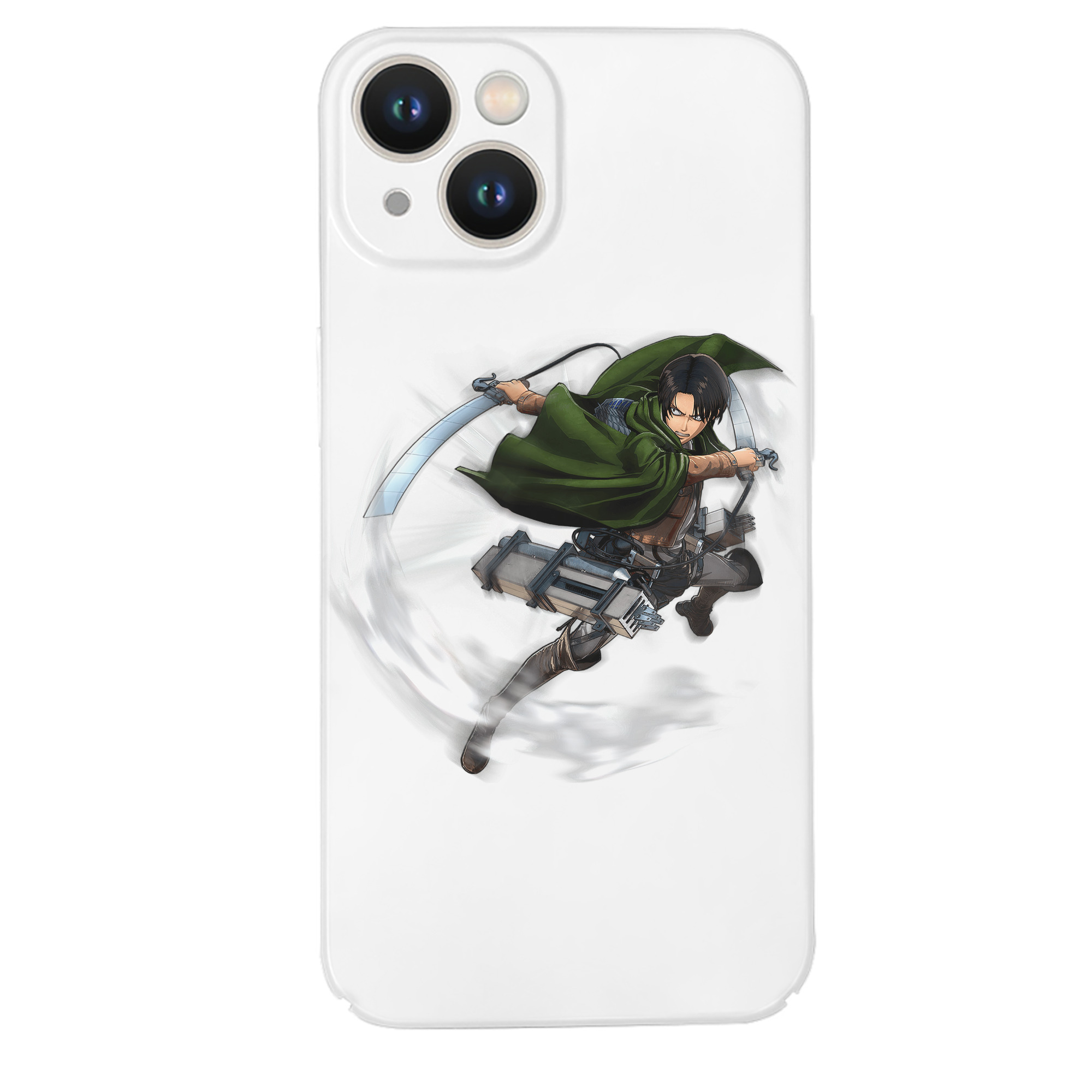 （画像用） 進撃の巨人 リヴァイ·アッカーマン Attack on Titan Levi Ackerman 【iPhone 14シリーズ対応】ハードケース